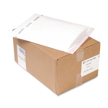 PRODUCTS | Sealed Air 37714 10.5 in. x 16 in. #5 Jiffy TuffGard Self-Seal Cushioned Mailer - White (25/Carton)