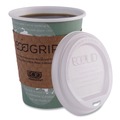  | Eco-Products EP-BHC12-WA 12 oz. World Art Renewable and Compostable Paper Hot Cups - Gray (20 Packs/Carton) image number 5