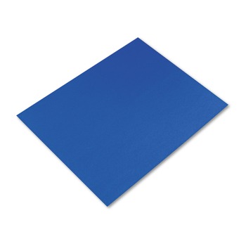 Pacon P5465-1 22 in. x 28 in. Peacock Four-Ply Railroad Board - Dark Blue (25/Carton)