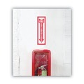 Floor Signs & Safety Signs | Cosco 098063 4 in. x 13 in. Fire Extinguisher Glow-In-The-Dark Safety Sign - Red image number 2
