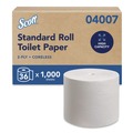 Toilet Paper | Scott 04007 Essential Coreless SRB Septic Safe 2-Ply Bathroom Tissue - White (36/Carton) image number 0