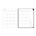 Notebooks & Pads | Blue Sky 130606 11 in. x 8.5 in. 12-Month (Jul 2025-Jun 2026) Analeis Create-Your-Own Cover Weekly/Monthly Planner - White/Black/Coral image number 3
