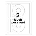 Labels | Avery 08960 Full Face CD Labels - Matte White (40/Pack) image number 4
