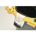 Cleaning Carts | Rubbermaid Commercial FG9W8700YEL 4-Compartment Standard Rim Caddy for Brute 32-1/2 in. Diameter Cans - Yellow image number 2