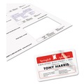 Label & Badge Holders | Avery 05361 2-1/4 in. x 3-1/2 in. Laminated Laser/Inkjet ID Cards - White (30/Box) image number 2
