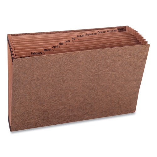 File Folders | Smead 70490 12 Sections 1-1/2 Cut Tab Tuff Expanding Files - Legal Size, Redrope image number 0