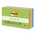 Back to School Sale | Post-it Notes 635-5AU 3 in. x 5 in. Original Note Ruled Pads - Floral Fantasy Collection Colors (5/Pack) image number 1