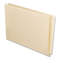 File Folders | Smead 27275 Straight Tabs Legal Size 1.5 in. Expansion Heavyweight End Tab Expansion Folders - Manila (50/Box) image number 2