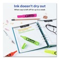Highlighters | Avery 24063 HI-LITER Desk-Style Chisel Tip Highlighters - Assorted Ink Colors/Assorted Barrel Colors (4/Set) image number 4
