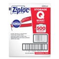 Just Launched | Ziploc 364899 1 Quart Ziploc Storage Bags (500/Carton) image number 3