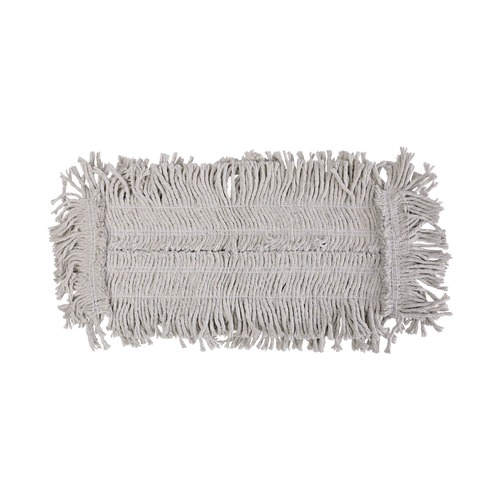 Just Launched | Boardwalk BWK1618 18 in. x 5 in. Disposable Cotton Dust Mop Head image number 0