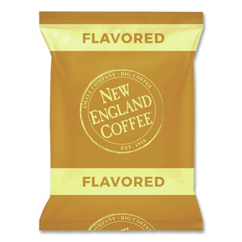 PRODUCTS | New England Coffee 026530 2.5 oz. Coffee Portion Packs - Hazelnut Creme (24/Carton)