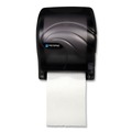 Paper Towel Holders | San Jamar T8090TBK 11.75 in. x 9.13 in. x 14.44 in. Tear-N-Dry Essence Touchless Towel Dispenser - Black Pearl image number 0
