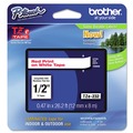 Labels | Brother P-Touch TZE232 0.47 in. x 26.2 ft. TZe Standard Adhesive Laminated Labeling Tape - Red on White image number 0