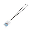 Label & Badge Holders | Advantus 75424 36 in. Long Metal J-Hook Fastener Deluxe Lanyards - Black (24/Box) image number 5