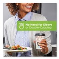  | Dixie 5342CD PerfecTouch 12 oz.Paper Hot Cups - Coffee Haze Design (50/Sleeve, 20 Sleeves/Carton) image number 6