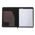 Notebooks & Pads | Samsill 70836 11 in. x 8.5 in. Dark Brown Vinyl Vintage Hardback Zipper Portfolio image number 4