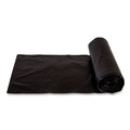 Trash Bags | Inteplast Group EC242406K High-Density 10 gal. 6 microns Commercial Can Liners - Black (1000/Carton) image number 3