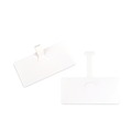 Labels | C-Line 87411 3.5 in. x 1.5 in. Side Load Wire Rack Shelf Tag - White (10/Pack) image number 1