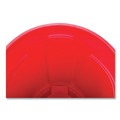Trash & Waste Bins | Rubbermaid Commercial FG263200RED 32 gal. Plastic Vented Round Brute Container - Red image number 2