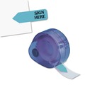 Just Launched | Redi-Tag B81034 "Sign Here" Arrow Message Page Flags in Dispenser - Blue (120/Pack) image number 1