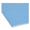 File Folders | Smead 11986 1/3-Cut Tabs Assorted Letter Size 0.75 in. Expansion SuperTab Colored File Folders - Blue (100/Box) image number 4