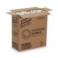 Just Launched | Dixie 9538DX 8 oz. Drink-Thru Hot Drink Cup Lids - White (1000/Carton) image number 3