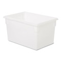 Just Launched | Rubbermaid Commercial FG350100WHT Food/tote Boxes, 21.5gal, 26w X 18d X 15h, White image number 1