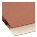File Folders | Smead 73230 3.5 in. Expansion SuperTab Pockets - Letter Size/Redrope (25/Box) image number 4