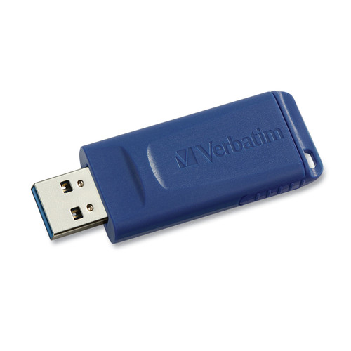 Office Electronics & Batteries | Verbatim 97275 16 GB Classic USB 2.0 Flash Drive - Blue image number 0