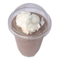 Cups and Lids | Boardwalk BWKPET912DOMEPK 9 oz. to 12 oz. PET Cold Cup Dome Lids - Clear (100/Pack) image number 1