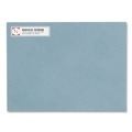 Copy & Printer Paper | Avery 05167 0.5 in. x 1.75 in. Easy Peel White Address Labels with Sure Feed Technology - White (80/Sheet, 100 Sheets/Box) image number 1