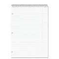 Notebooks & Pads | National 31186 80 Sheets 8.5 in. x 11.5 in. Medium/College Rule Porta-Desk Wirebound Notepads - Randomly Assorted Cover Colors, White Sheets image number 0