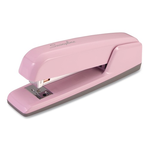Staplers | Swingline S7074740 30-Sheet Capacity Business Full Strip Desk Stapler - Blush Pink image number 0