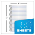 Notebooks & Pads | Ampad 25-095R 5 in. x 3 in. Sheets Narrow Rule Memo Books - Randomly Assorted Cover Colors image number 1