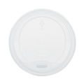 Cups and Lids | World Centric CULCS12 10 oz. - 20 oz. PLA Lids for Hot Cups - White (1000/Carton) image number 0