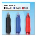 Pens | Paper Mate 2095465 Profile 1 mm Retractable Gel Pen - Black Ink/Translucent Black Barrel/Bold (1-Dozen) image number 4
