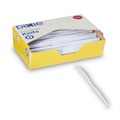 Just Launched | Dixie KH207 Plastic Cutlery Heavyweight Knives - White (1000/Carton) image number 1