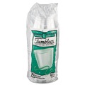  | WNA WNA T9S 9 oz. Squat Comet Smooth Wall Tumblers - Clear (25/Pack, 20 Packs/Carton) image number 1
