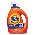Cleaners & Chemicals | Tide 80880550 84 oz. Bottle 64 Loads HE Liquid Laundry Detergent - Original Scent (4/Carton) image number 1