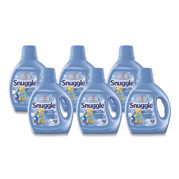PRODUCTS | Dial 72613 47452 66 oz. Bottle Liquid Fabric Conditioner - Blue Sparkle Cuddle-Up Fresh (6/Carton)