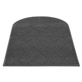 Floor Mats | Guardian EGDSF030604 EcoGuard 36 in. x 72 in. Diamond Single Fan Floor Mat - Charcoal image number 0