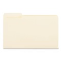 Just Launched | Universal UNV15121 1 Ply 1/3 Cut File Folders - Legal, Manila (100/Box) image number 2