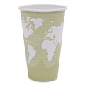  | Eco-Products EP-BHC16-WA 16 oz. World Art Renewable Compostable Hot Cups (20/Carton) image number 0