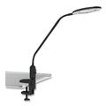 Lamps | Alera ALELEDM765B 6.88 in. W x 16.63 in. D x 16.75 in. H 3 Diopter Clamp-On LED Desktop Magnifier - Black image number 1