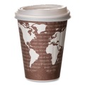  | Eco-Products EP-BNHC8-WD 8 oz. World Art Renewable and Compostable Insulated PLA Hot Cups (800/Carton) image number 2