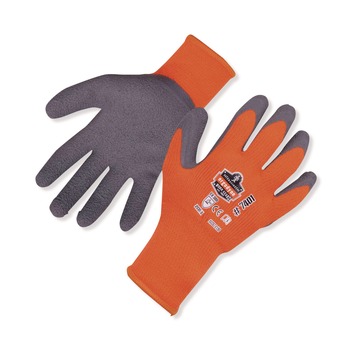 Ergodyne 17624 ProFlex 7401 Coated Lightweight Winter Gloves - Large Orange (1-Pair)
