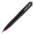 Back to School Sale | uni-ball 60042 ONYX Extra-Fine 0.5 mm Roller Ball Pen - Black/Red Barrel (1-Dozen) image number 6