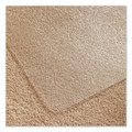 Office Chair Mats | Floortex ER1115227ER Cleartex Ultimat 60 in. W x 48 in. L Polycarbonate Chair Mat for High Pile Carpets - Clear image number 2