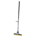 Mops | Rubbermaid Commercial FG643600YEL 12 in. Sponge Mop Head Refill for Steel Roller - Yellow image number 3